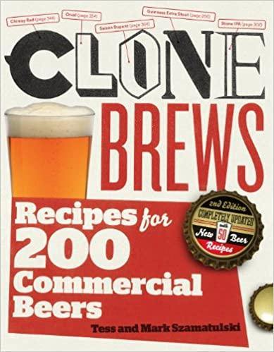 CloneBrews, 2nd Edition: Recipes for 200 Commercial Beers (Paperback) - Braukorps